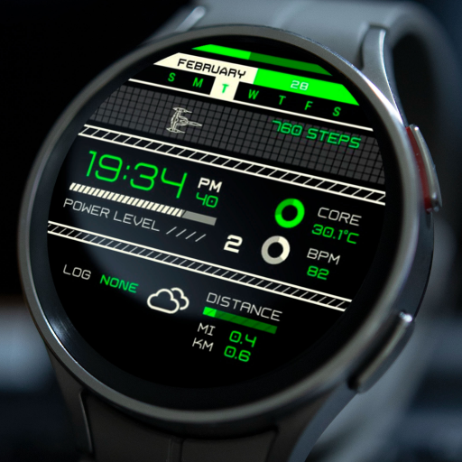 Mission R923 Watch Face logo