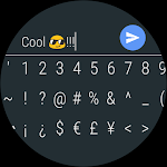screenshot of Keyboard for Wear OS watches