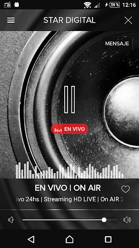 Android application Radio Star Digital screenshort