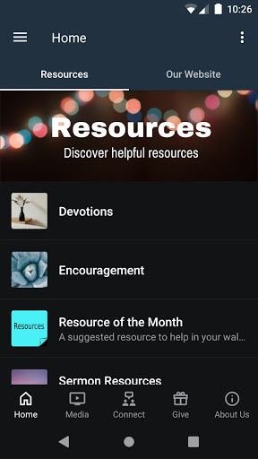 Android application Calvary Boulder Valley screenshort