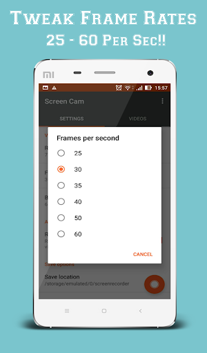 Screen Cam - NO ROOT Screen 2