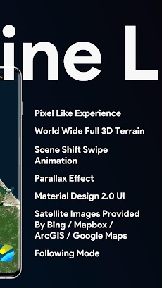 Skyline - Live Wallpaper With Global 3D Terrainのおすすめ画像3