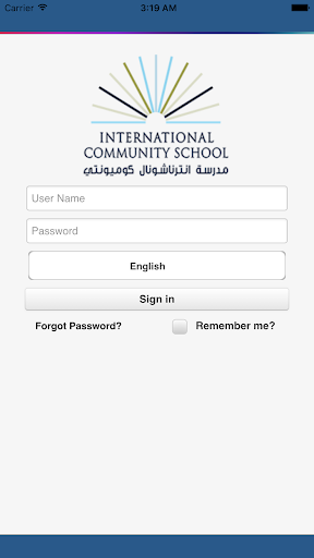 International Community School Screen 2