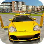 Cover Image of Unduh Flying Taxi car simulator 1.4 APK