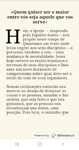 Evangelho do Dia Screen 2