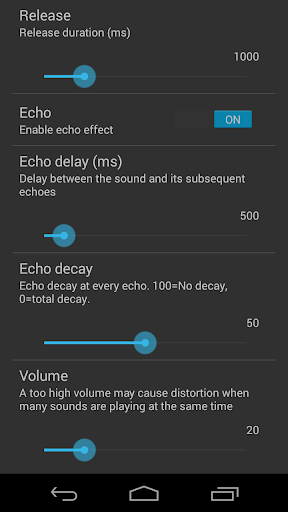 Slider Synth Screen 3