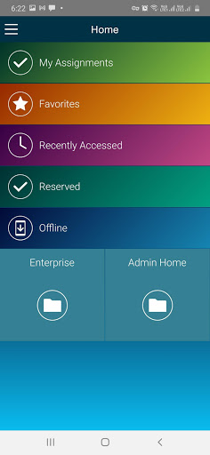 Extended ECM Mobile for Intune Screen 3