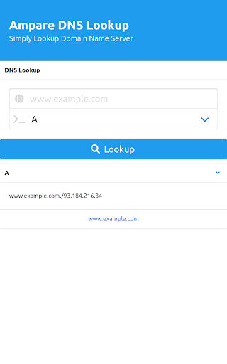 Ampare DNS Lookup Pro