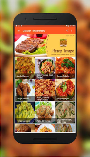resep masakan tempe baru Screenshot 2 - AppWisp.com