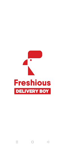 Android application Freshious Delivery Partner screenshort