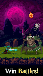 Idle Hero Slayer - Fantasy Pixel Dungeon Survival