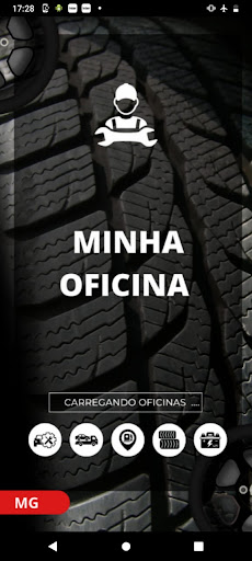 Android application Minha oficina MG screenshort