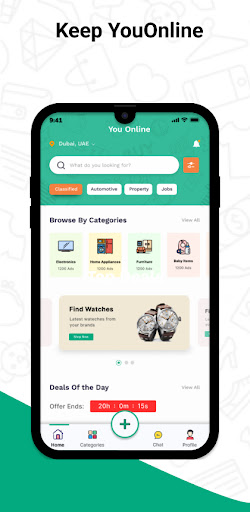 Android application YouOnline Marketplace screenshort