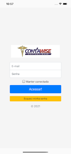 Android application Contawise Contabilidade screenshort