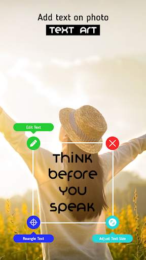 Android application Text On Photo - TextArt screenshort