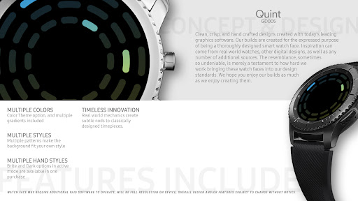 Android application Quint GD005 screenshort