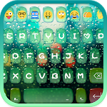 Cover Image of Download Glass Water Keyboard Theme 1.1.5 APK