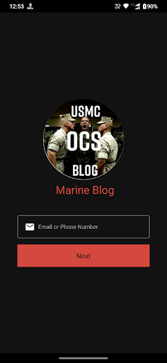 Android application Marine Blog screenshort