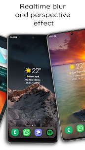 iWALL: iOS Blur Dock Bar MOD APK (Premium Tidak Terkunci) 5