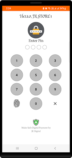 Android application JK Digital screenshort
