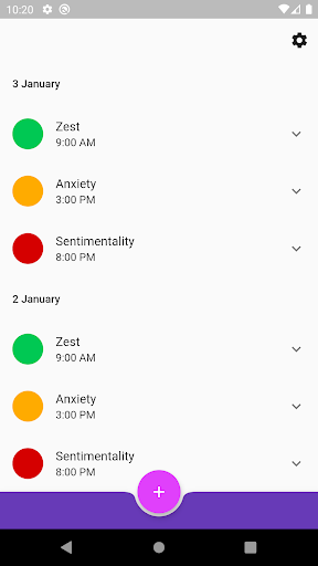 Android application Emote screenshort