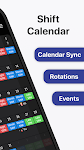 screenshot of Supershift Shift Work Calendar