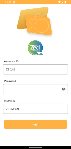 Android application ZED Site Assessment screenshort