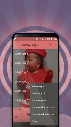 Lullaby Songs Screen 3