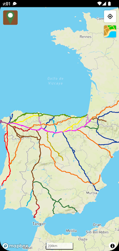 Android application Gronze Maps screenshort