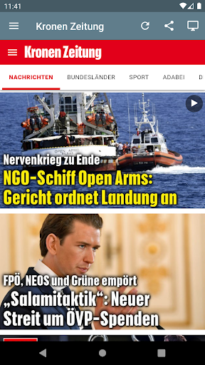 Österreich Zeitung Screen 3