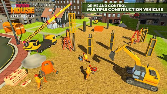 Family House Construction Game apkdebit screenshots 5