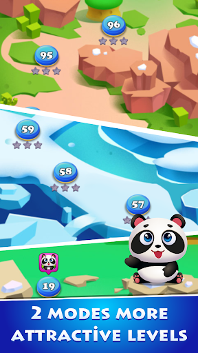 Panda story: Bubble mani screenshots 1