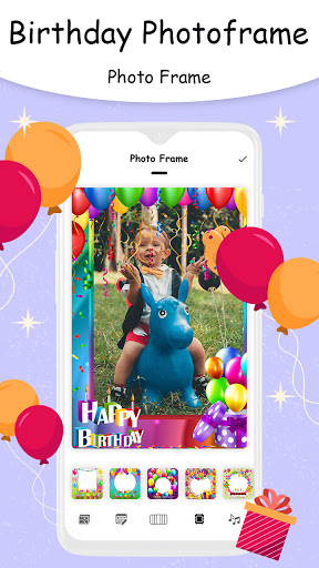 Birthday Photoframe : Birthday Screen 2
