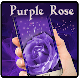 Purple Water Star Rose Theme icon