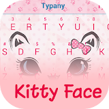 Kitty Face Theme Keyboard icon
