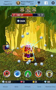 Captura de Pantalla 5 Tap Adventure Hero: Clicker 3D android