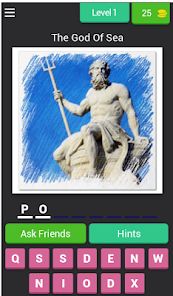 Greek Gods Quiz 4.6.0 APK + Mod (Unlimited money) إلى عن على ذكري المظهر
