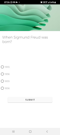 Psychology Knowledge Test Screen 2