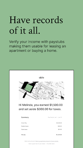 Screenshot of Able - Income management