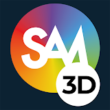 SAM 3D icon