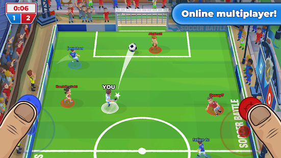 Télécharger Gratuit Football PvP (Soccer Battle) APK MOD (Astuce) screenshots 1