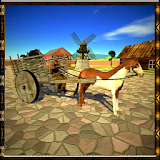 Horse Carriage Transporter 3D icon