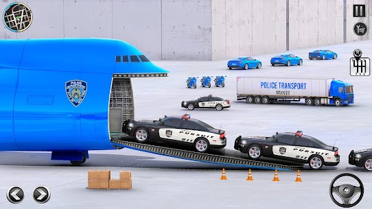Police Car Tank Transport Sim 1