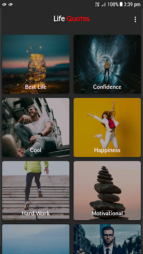 Android application Life Quotes screenshort