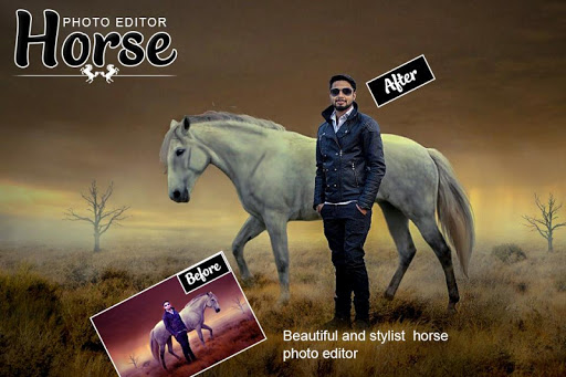 Android application Horse Photo Editor screenshort