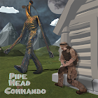 Pipe Head vs Army Commando: Horror Scary Games 1.1
