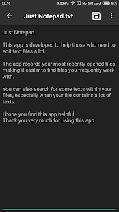 Just Notepad Pro Screenshot