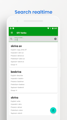 Common Swedish Verb Listのおすすめ画像3