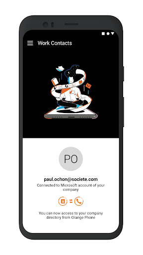 Work Contacts Screen 2