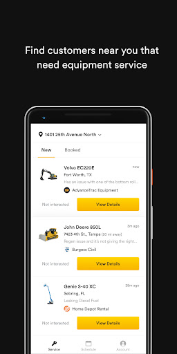 Android application Heave Tech: Fix Equipment screenshort